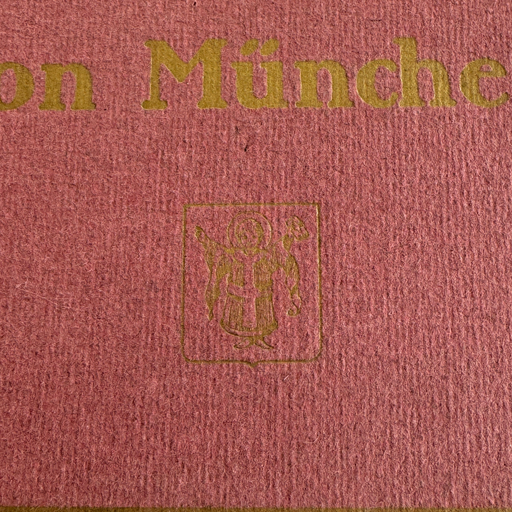 Antique Munich Photo Album – Verlag A. Hartl Zeit, Pre-1930 German Travel Book