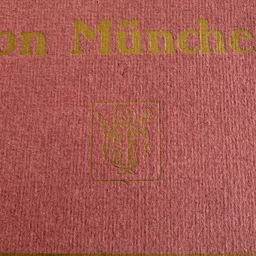 Antique Munich Photo Album – Verlag A. Hartl Zeit, Pre-1930 German Travel Book