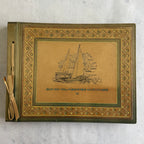 Estonian Leather Photo Album KFK ARS 1954 Sailing Championship Maritime Design