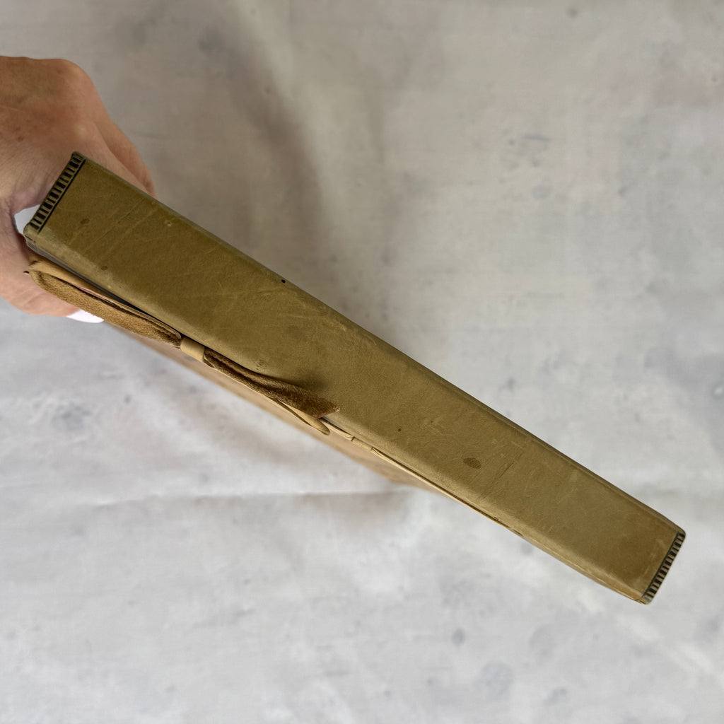 Estonian Leather Photo Album KFK ARS 1954 Sailing Championship Maritime Design