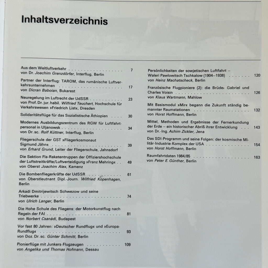 Flieger Jahrbuch 1987 Vintage Aviation Book DDR Soviet Space Cold War Illustrated