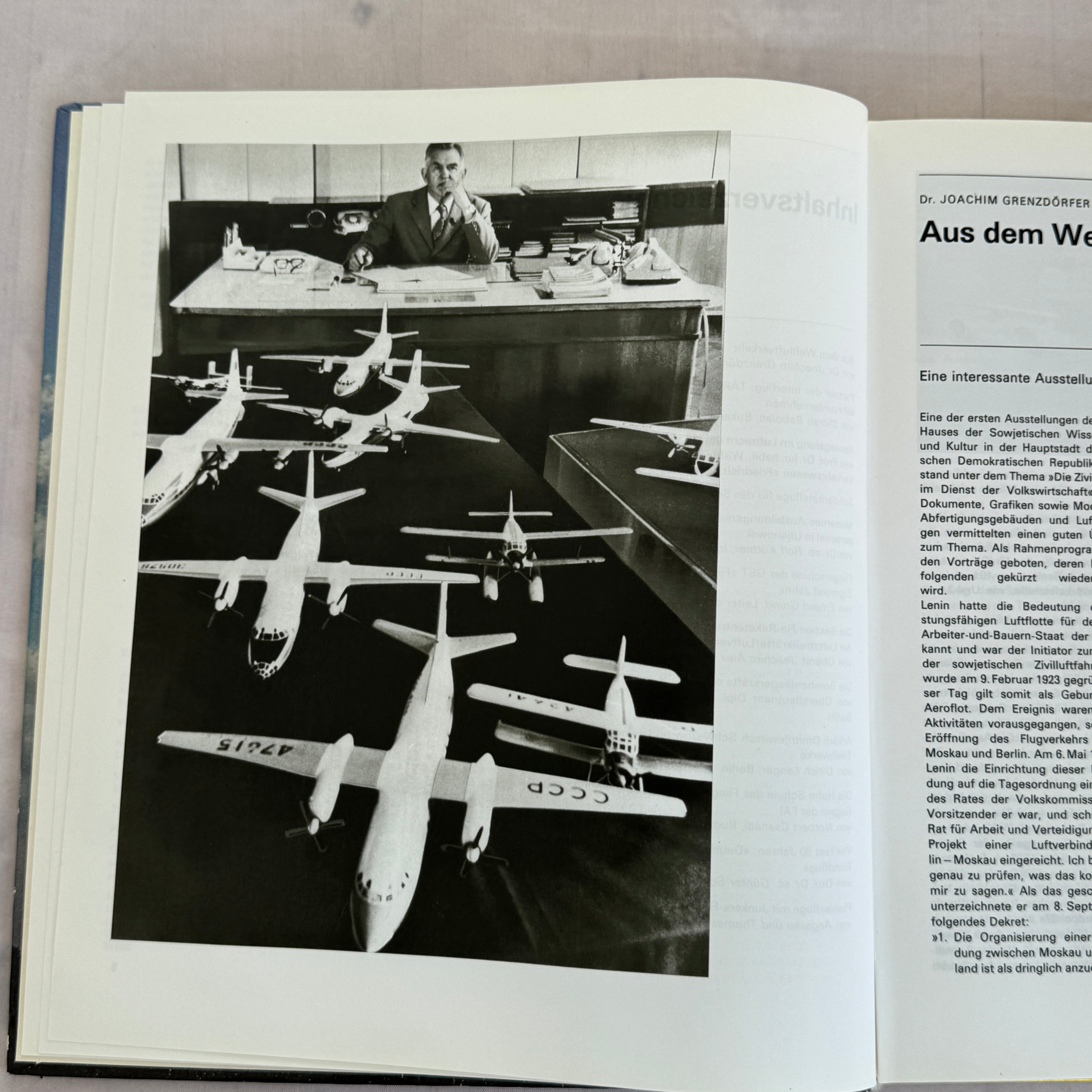 Flieger Jahrbuch 1987 Vintage Aviation Book DDR Soviet Space Cold War Illustrated
