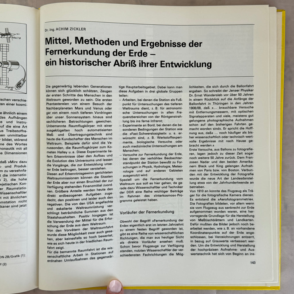Flieger Jahrbuch 1987 Vintage Aviation Book DDR Soviet Space Cold War Illustrated
