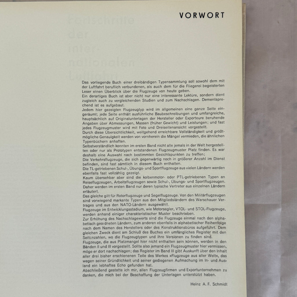 Flugzeuge aus aller Welt I (1972) – Vintage Aviation Encyclopedia, DDR Aircraft Book