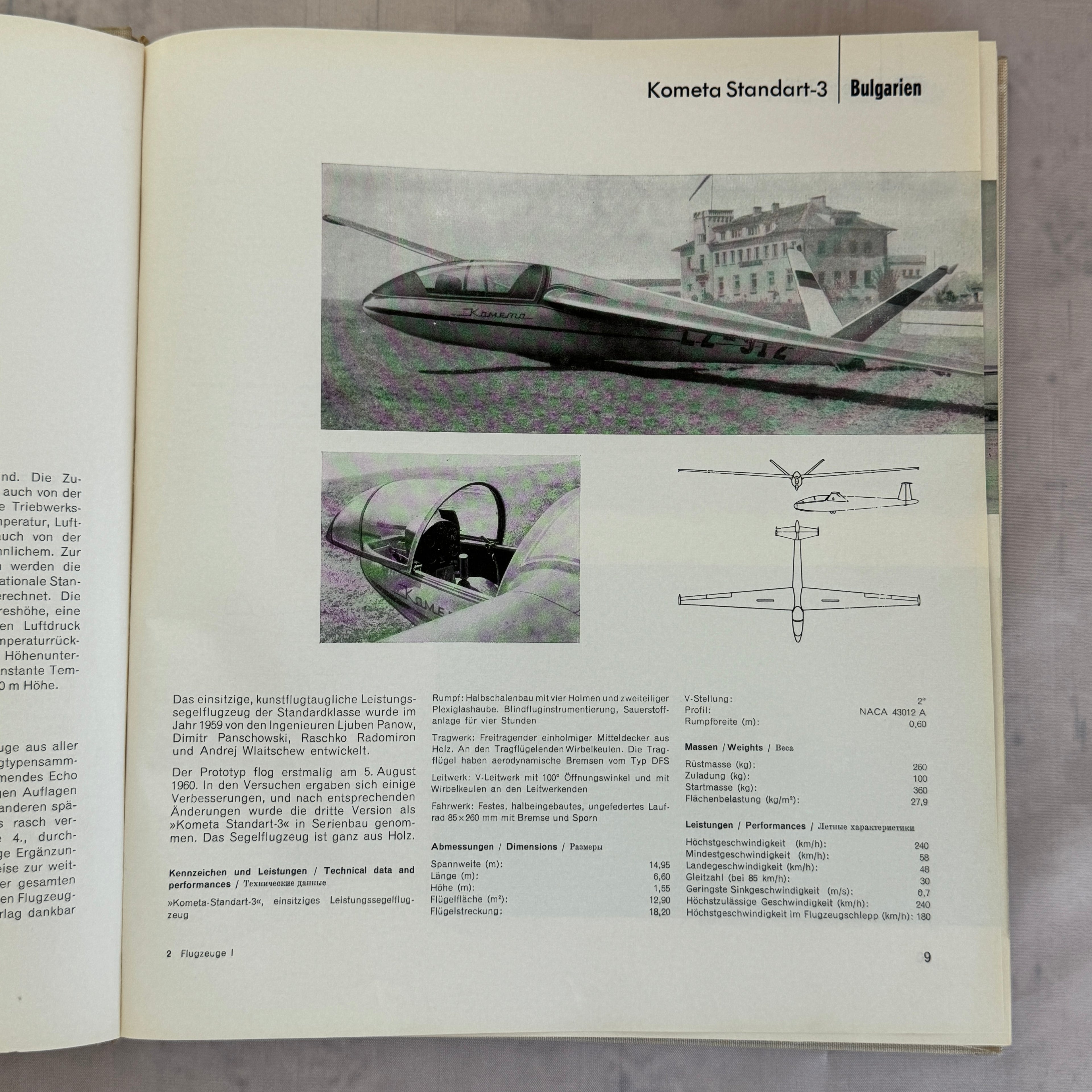 Flugzeuge aus aller Welt I (1972) – Vintage Aviation Encyclopedia, DDR Aircraft Book
