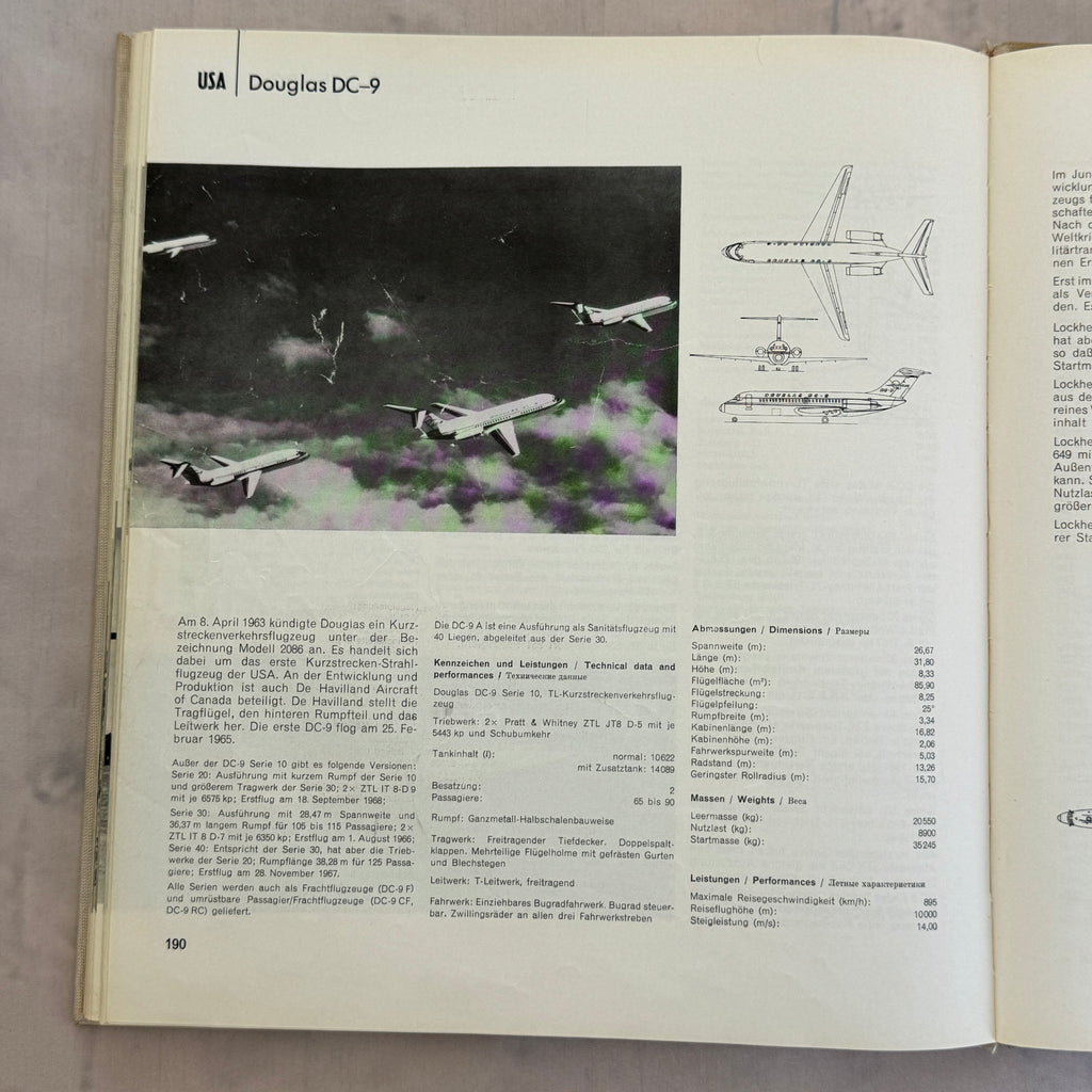 Flugzeuge aus aller Welt I (1972) – Vintage Aviation Encyclopedia, DDR Aircraft Book
