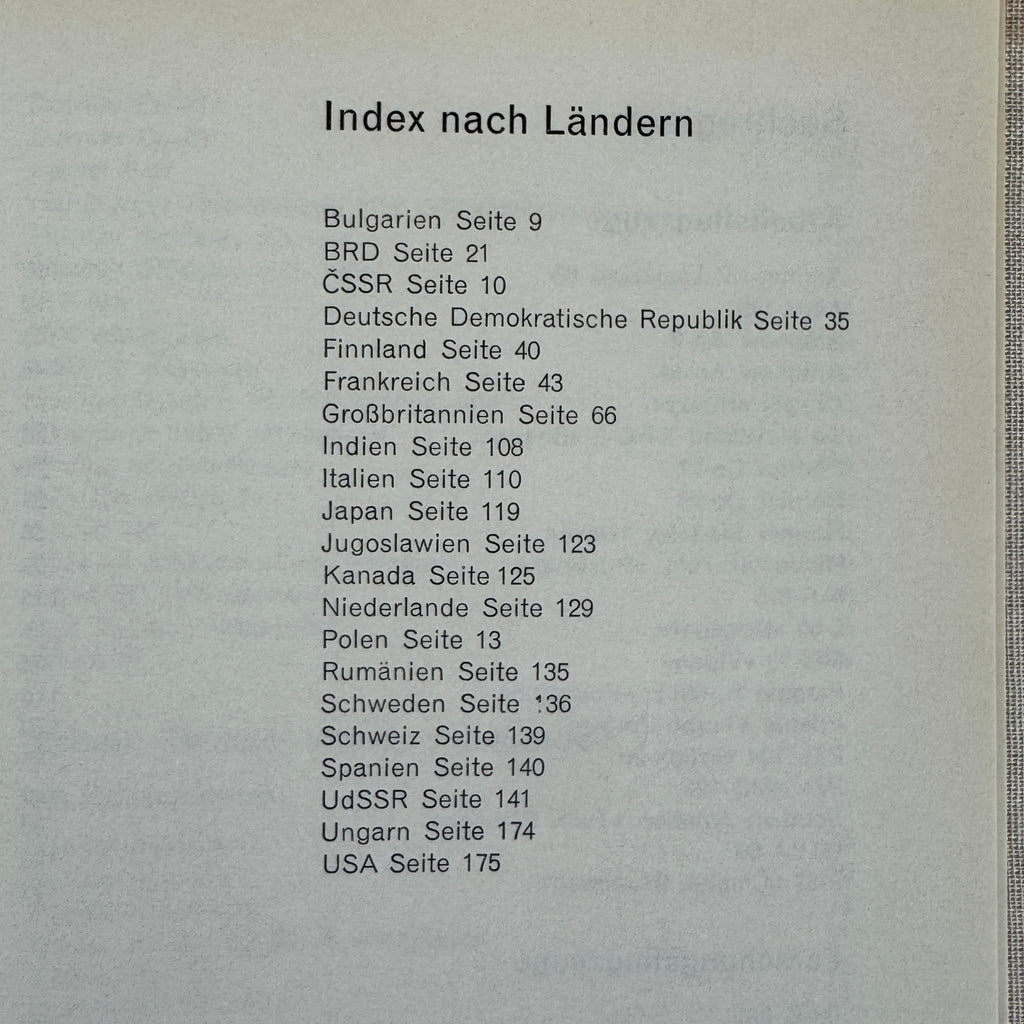 Flugzeuge aus aller Welt I (1972) – Vintage Aviation Encyclopedia, DDR Aircraft Book