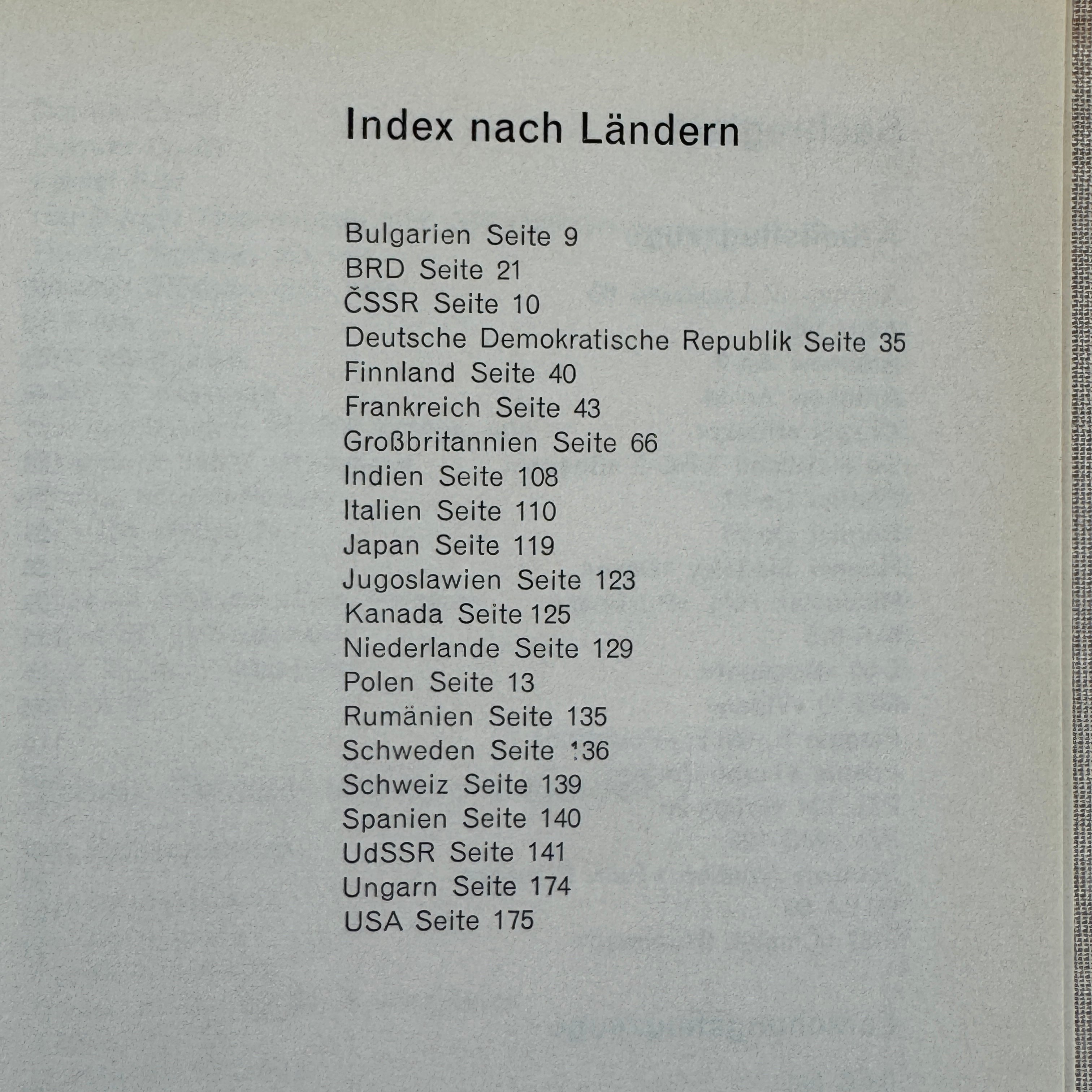 Flugzeuge aus aller Welt I (1972) – Vintage Aviation Encyclopedia, DDR Aircraft Book