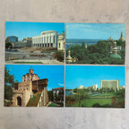 Vintage 1986 Soviet Kiev Postcard Set (18 pcs) USSR Ukraine Kyiv Views