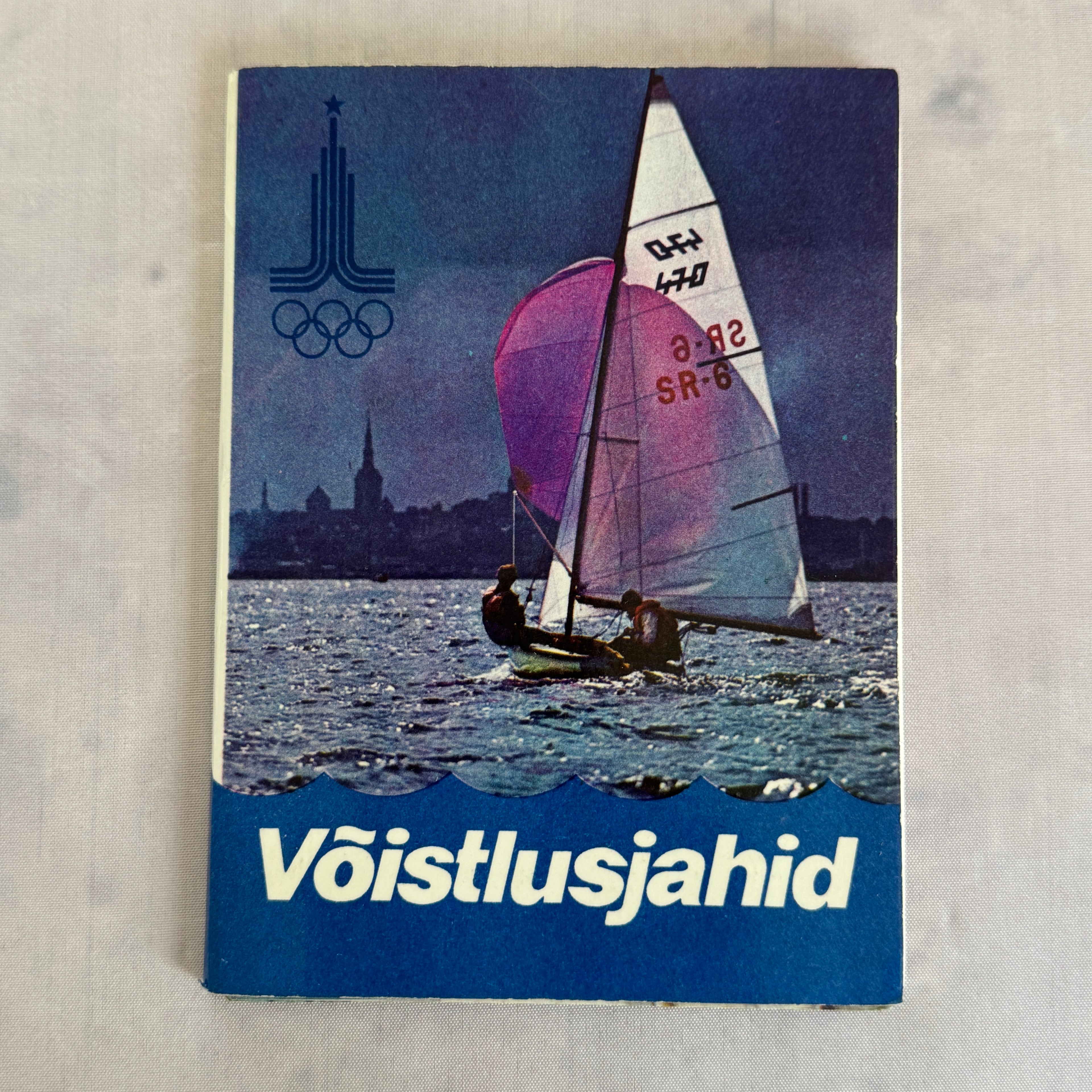 Vintage 1980 Olympic Sailing Postcard Set – Tallinn USSR (Estonia), 16 pcs