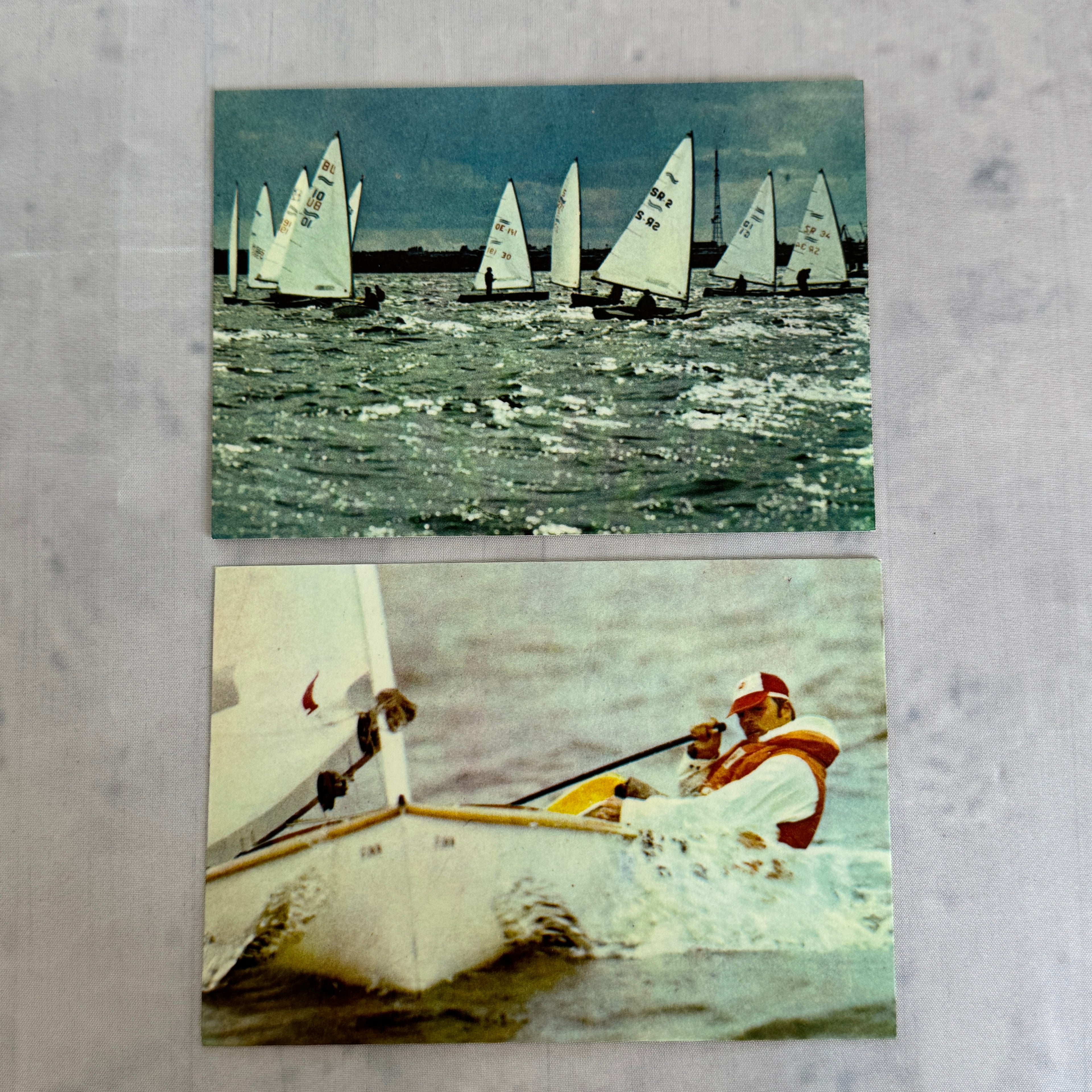 Vintage 1980 Olympic Sailing Postcard Set – Tallinn USSR (Estonia), 16 pcs