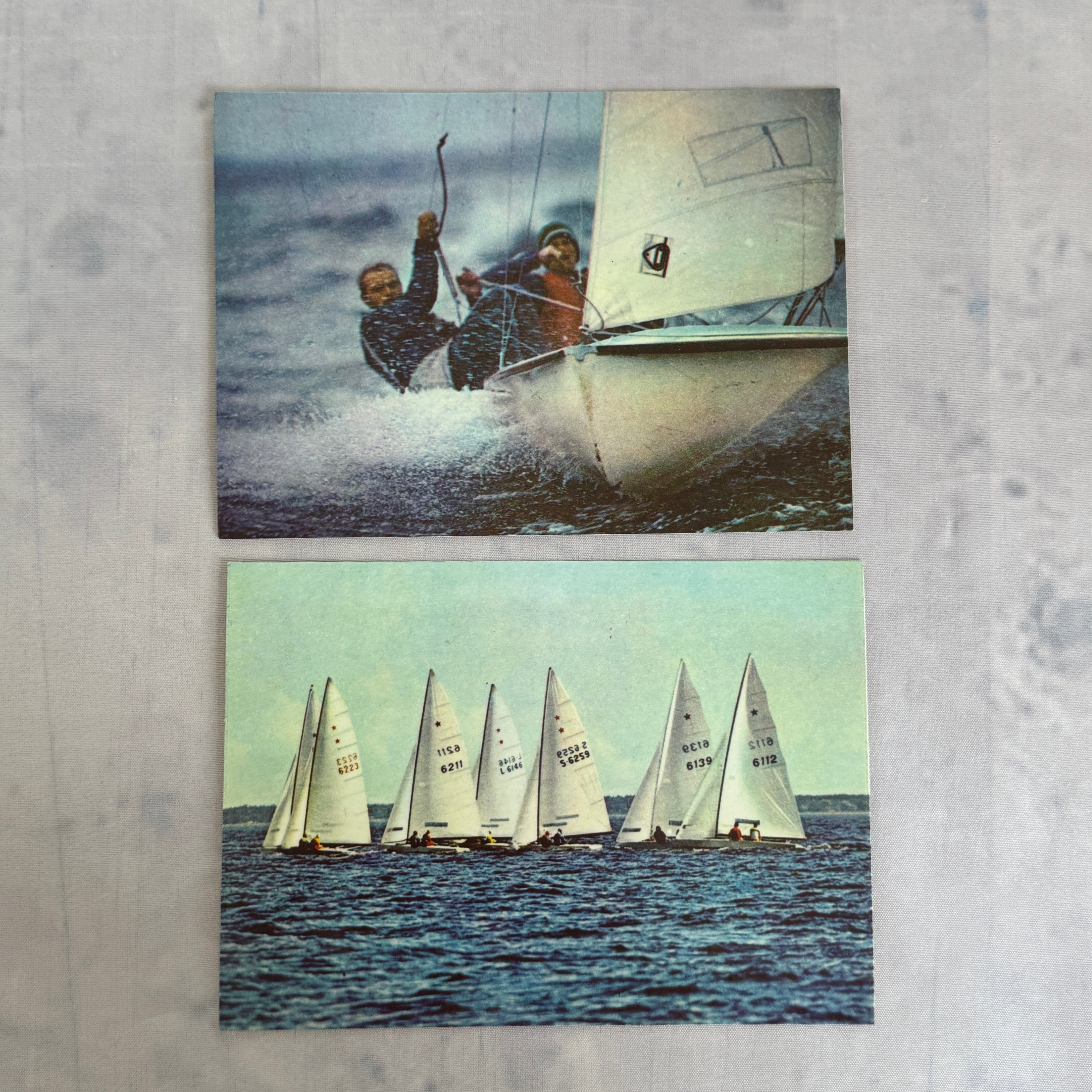 Vintage 1980 Olympic Sailing Postcard Set – Tallinn USSR (Estonia), 16 pcs