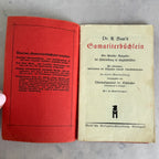 Antique German First Aid Book c.1910 – Illustrated Medical Handbook