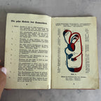 Antique German First Aid Book c.1910 – Illustrated Medical Handbook