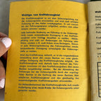 DKW Motorcycle Manual SB Models KS200 1942 Auto Union Germany Original