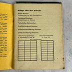 DKW Motorcycle Manual SB Models KS200 1942 Auto Union Germany Original