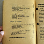 DKW Motorcycle Manual SB Models KS200 1942 Auto Union Germany Original