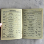 Mercedes-Benz 1934 Service Stations Booklet with Fold-Out Map