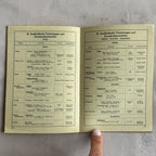 Mercedes-Benz 1934 Service Stations Booklet with Fold-Out Map