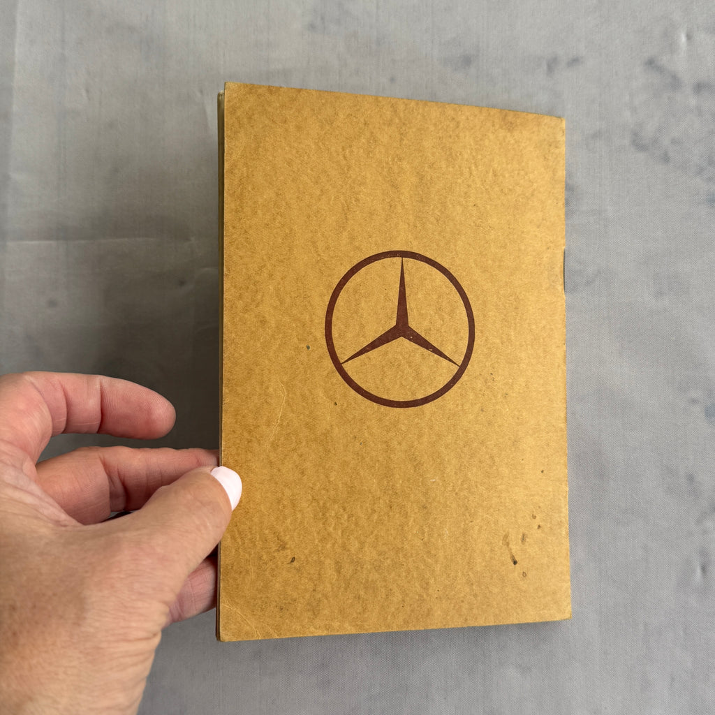 Mercedes-Benz 1934 Service Stations Booklet with Fold-Out Map