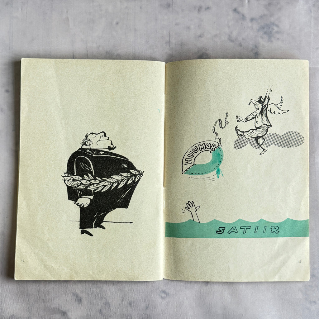 Soviet Cartoon Art Book 1971 – Evald Piho Illustrated Satire