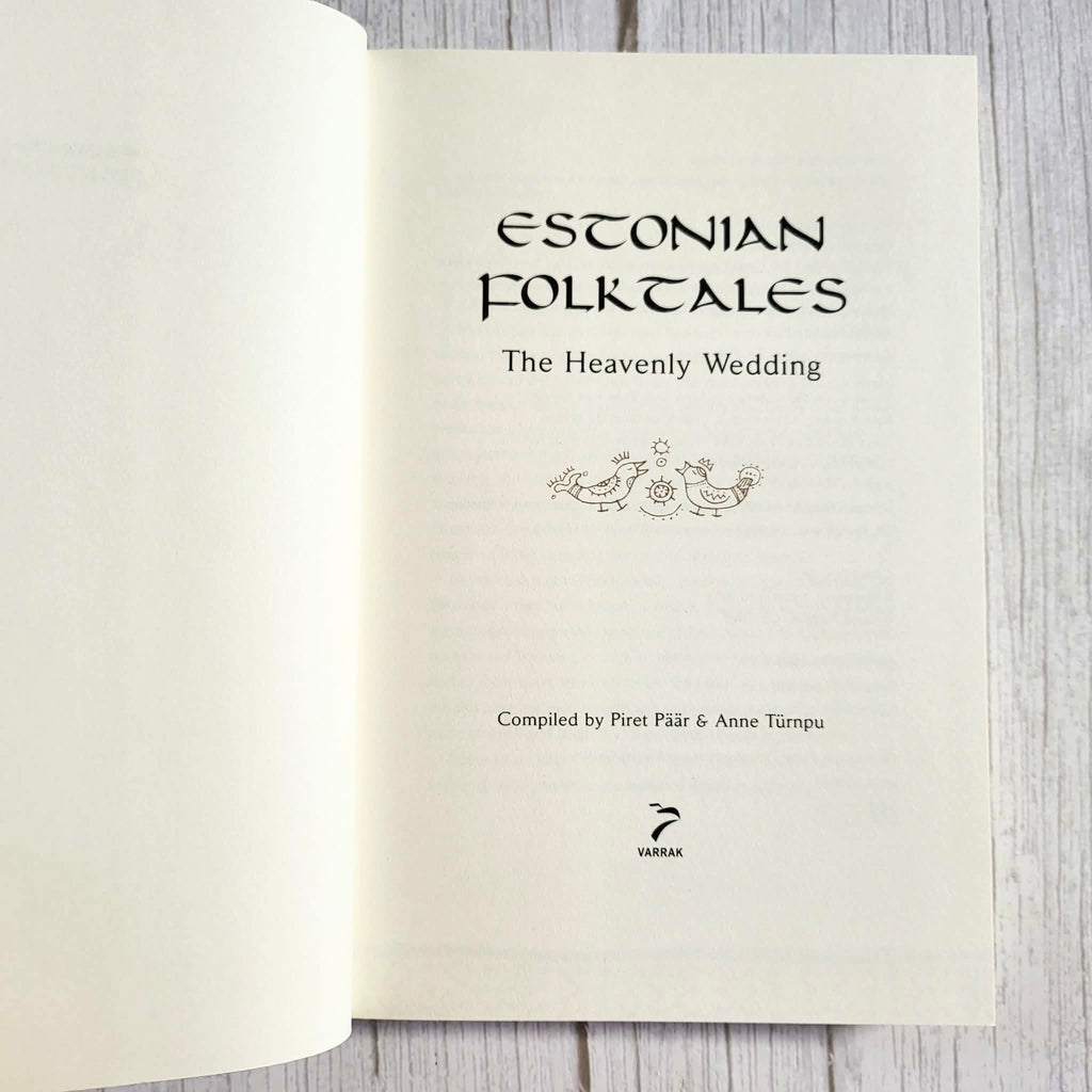 Estonian Folktales: The Heavenly Wedding – Vintage Folk Tale Book, Varrak 2005