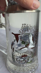 Vintage BMF German Beer Stein with Wild Boar Head Lid – 0.5L