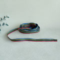 Soviet Era Ribbon 1980 Moscow Olympic Style Striped Trim 2.1m